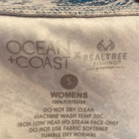 Ocean Coast EUC Realtree Aspect Women’s Fishing Teal Performance 1/4 Zip… - Picture 9 of 15